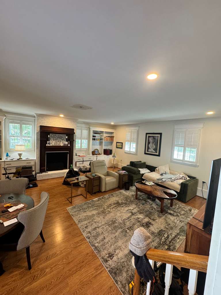 Recessed lighting installation