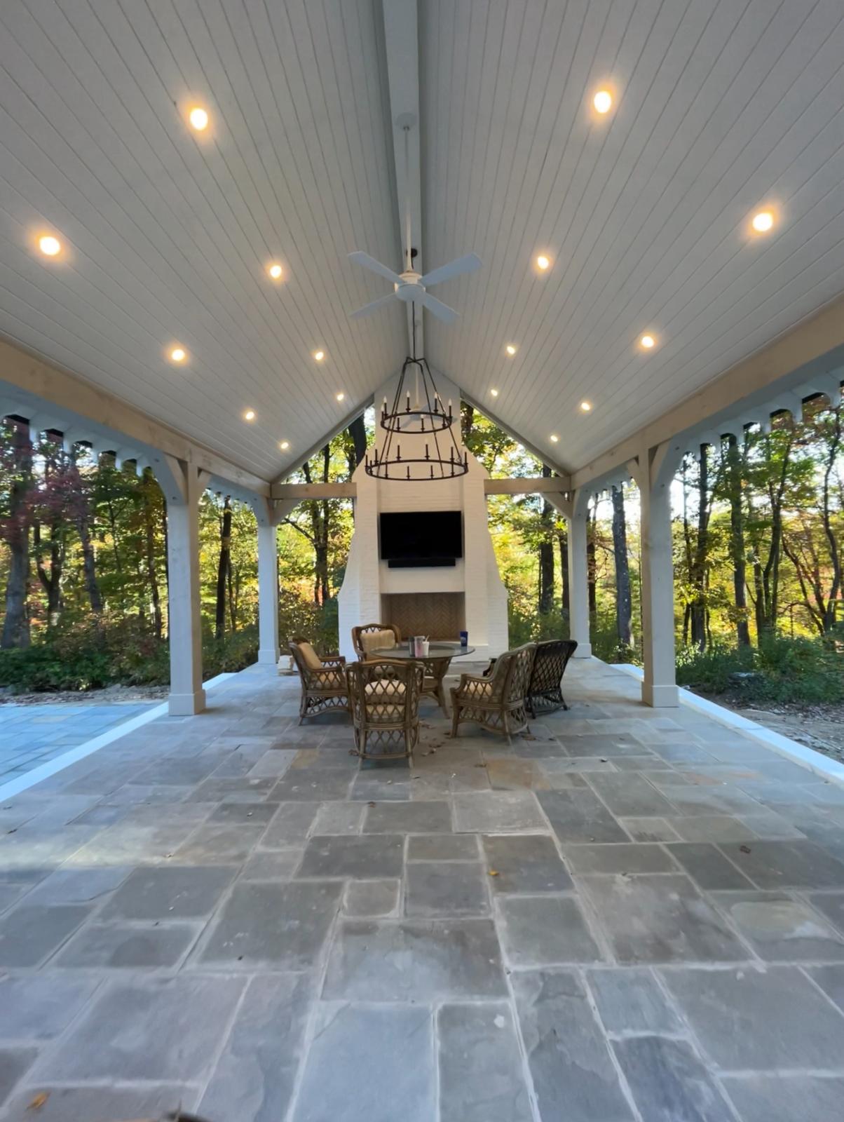 After lighting install