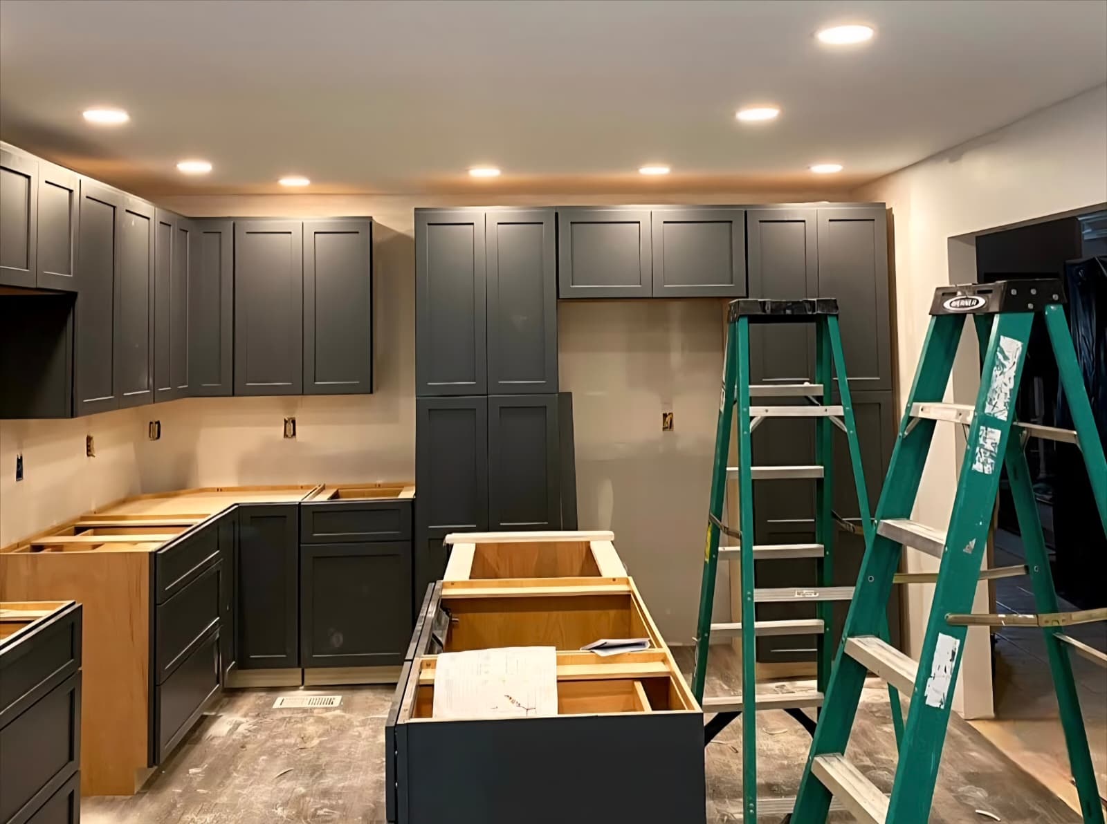 Residential lighting project