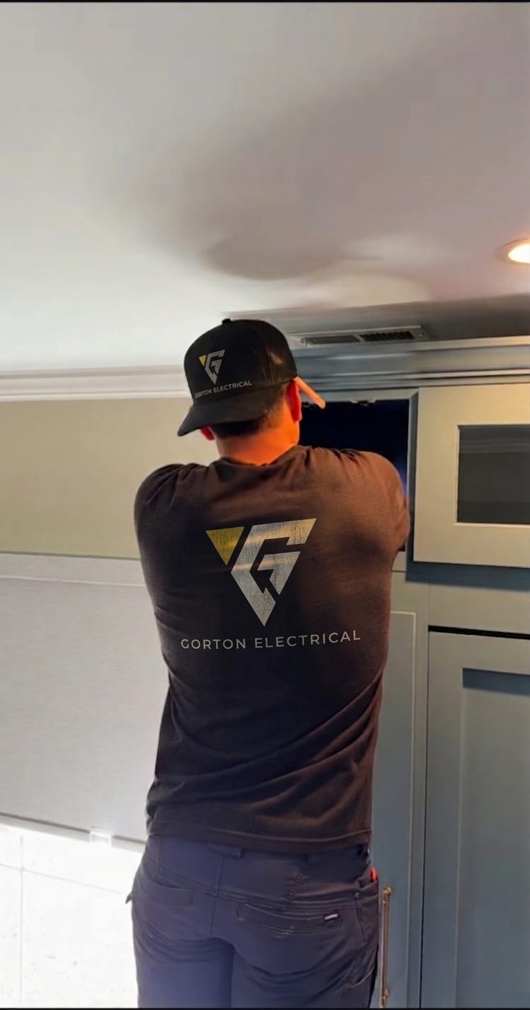On-site electrical work